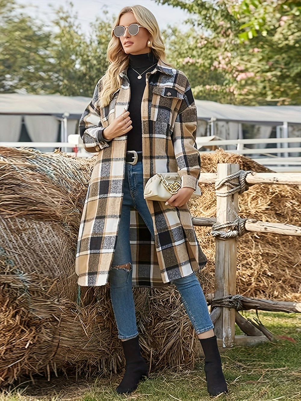 Brennaby | Women's Long Winter Coat - Image 2