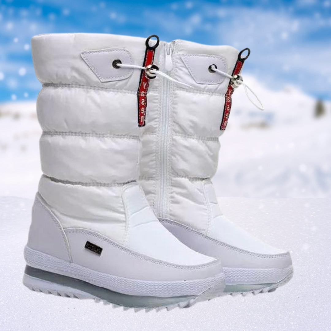 Cravelle | Women's Waterproof Winter Snow Boots - White - Image 1