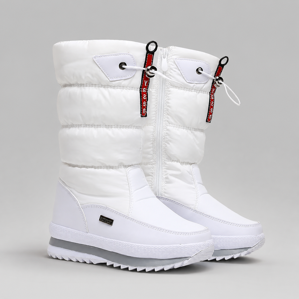 Cravelle | Women's Waterproof Winter Snow Boots - White - Image 2
