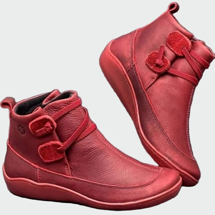Dravwyn | Women's Leather Ankle Boots - Image 2