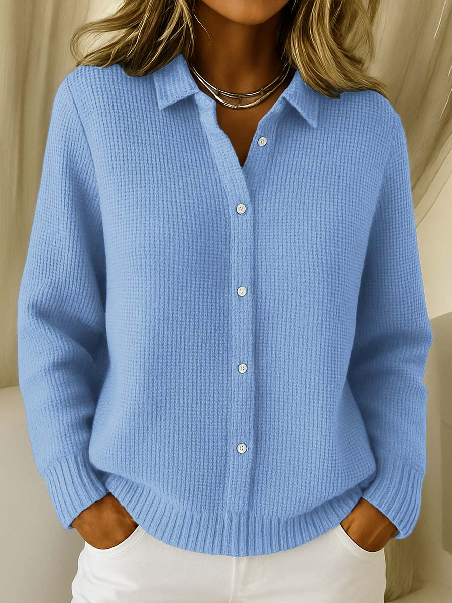 Halvorne | Women's Knit Button-Down Cardigan - Image 1