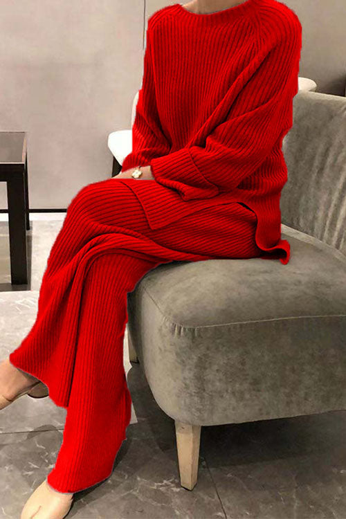 Orvaine | Women's Oversized Knit Sweater Set - Image 2