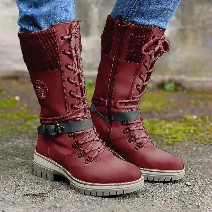 Tarvelle | Women's Waterproof Winter Boots Lace-Up - Image 2