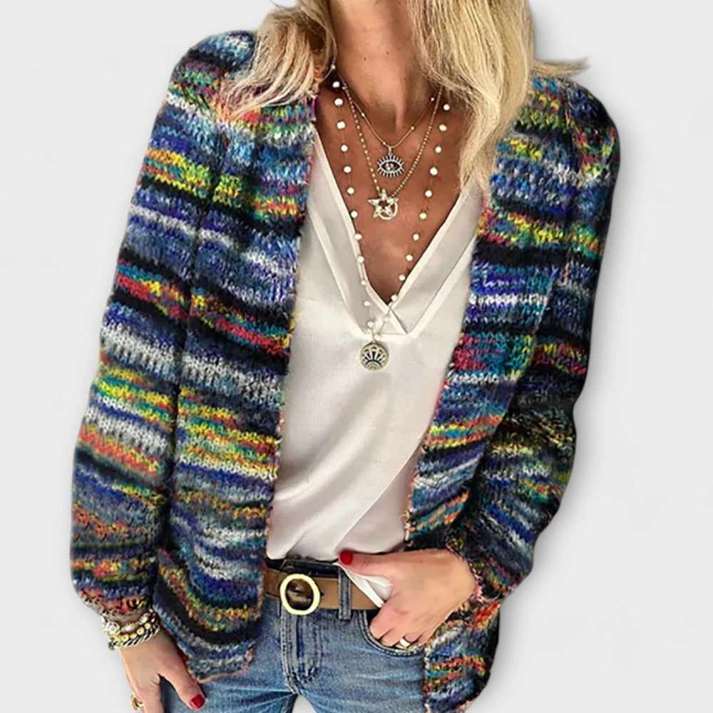 Tivella | Women's Open-Front Knit Cardigan - Image 2