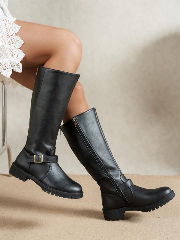 Vornick | Women's Knee High Riding Boots - Image 1